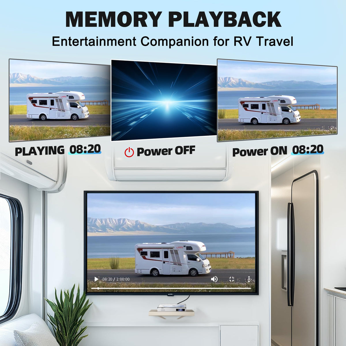 Delleson in-box includes HDMI and RCA cables to set up quickly.