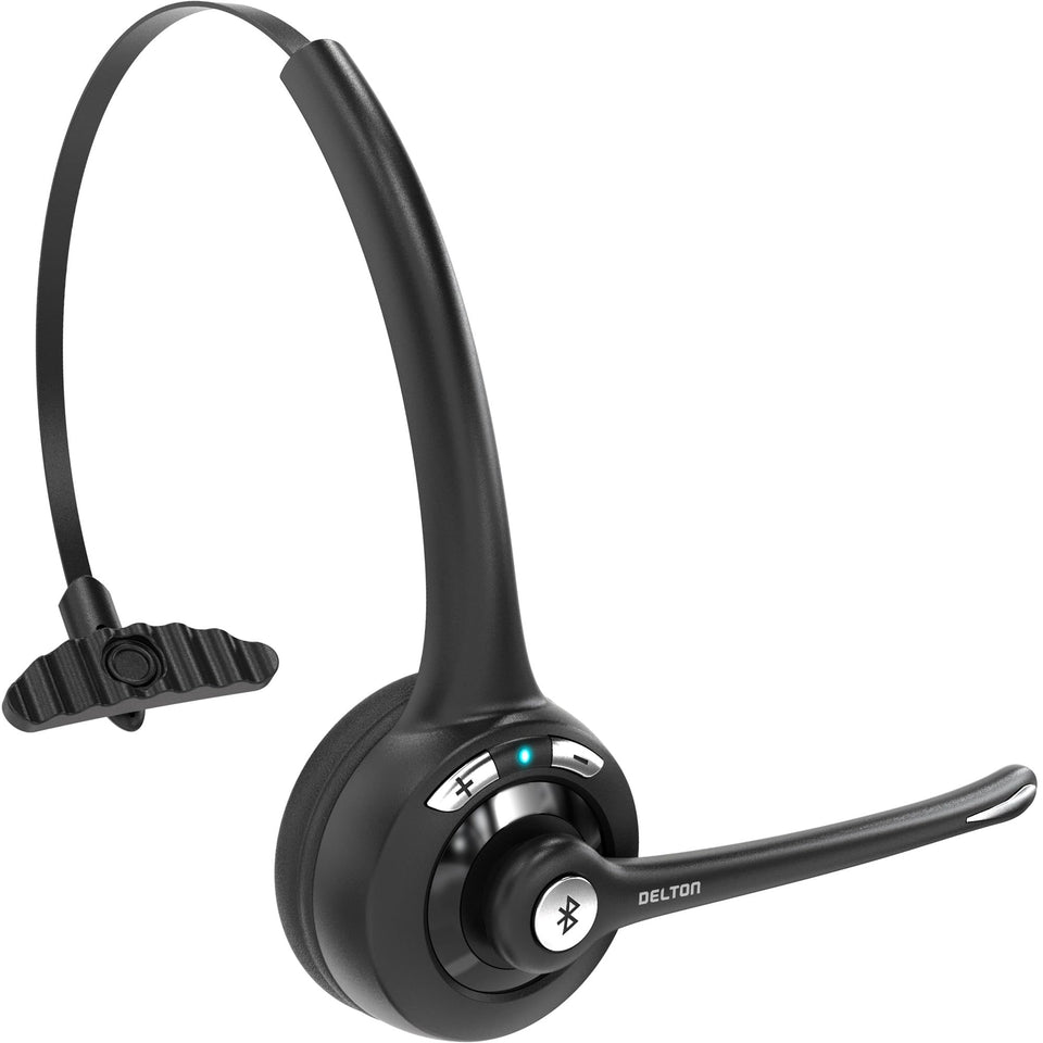 Delton 10X headset main image in sleek black for daily use