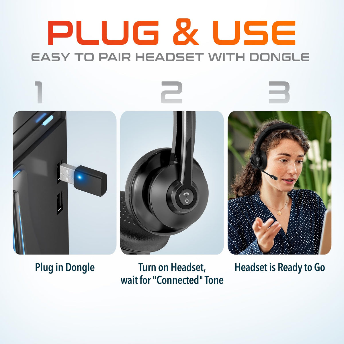 Delton 35X control buttons for mute and volume during meetings