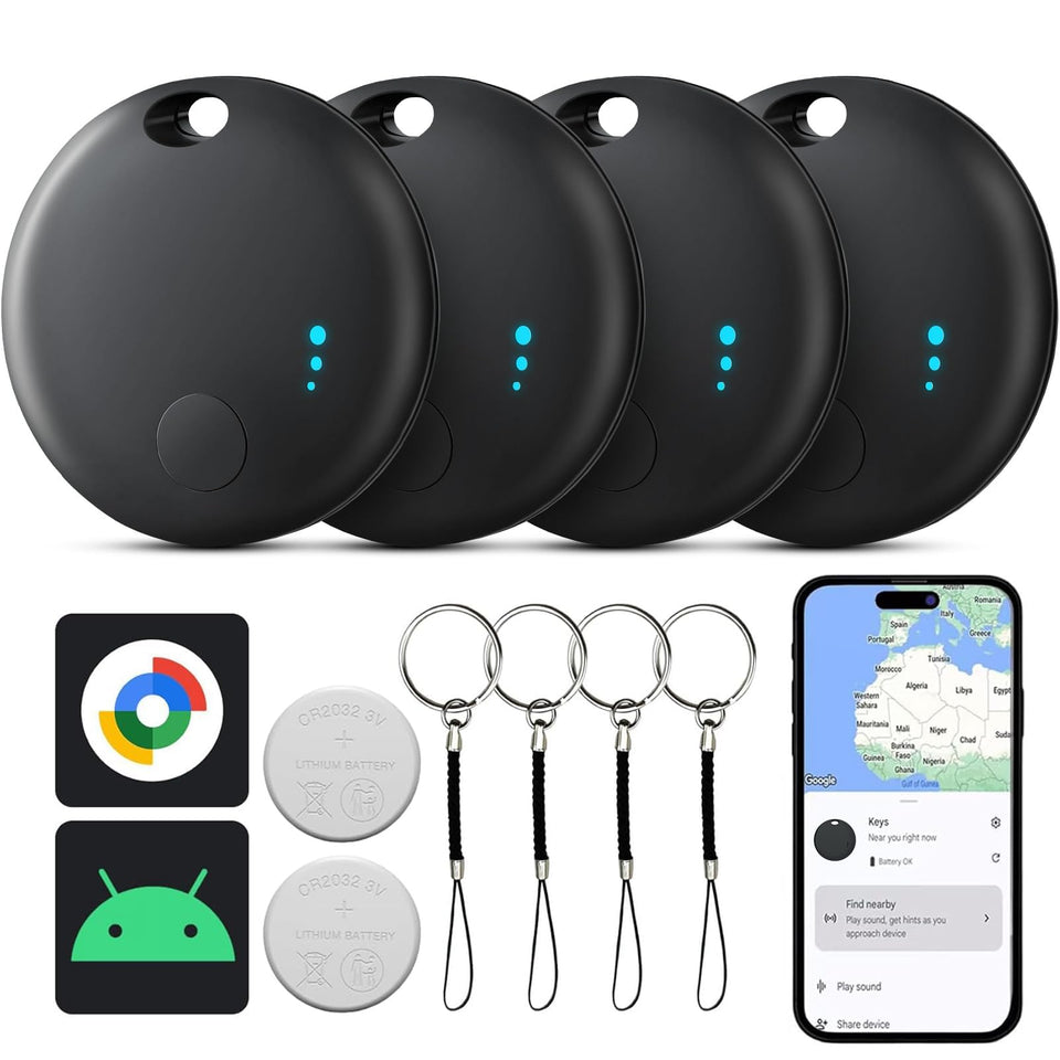 Delumu front packaging showing 4-pack and Android compatibility benefit