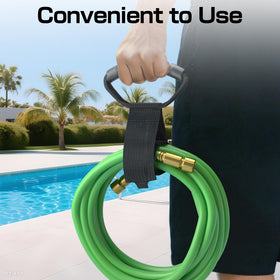 Deluwire strap material texture close-up highlighting weather-resistant durable construction