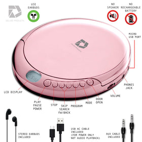 Deluxe Products connected to car aux demonstrating playback in vehicle for commute benefit