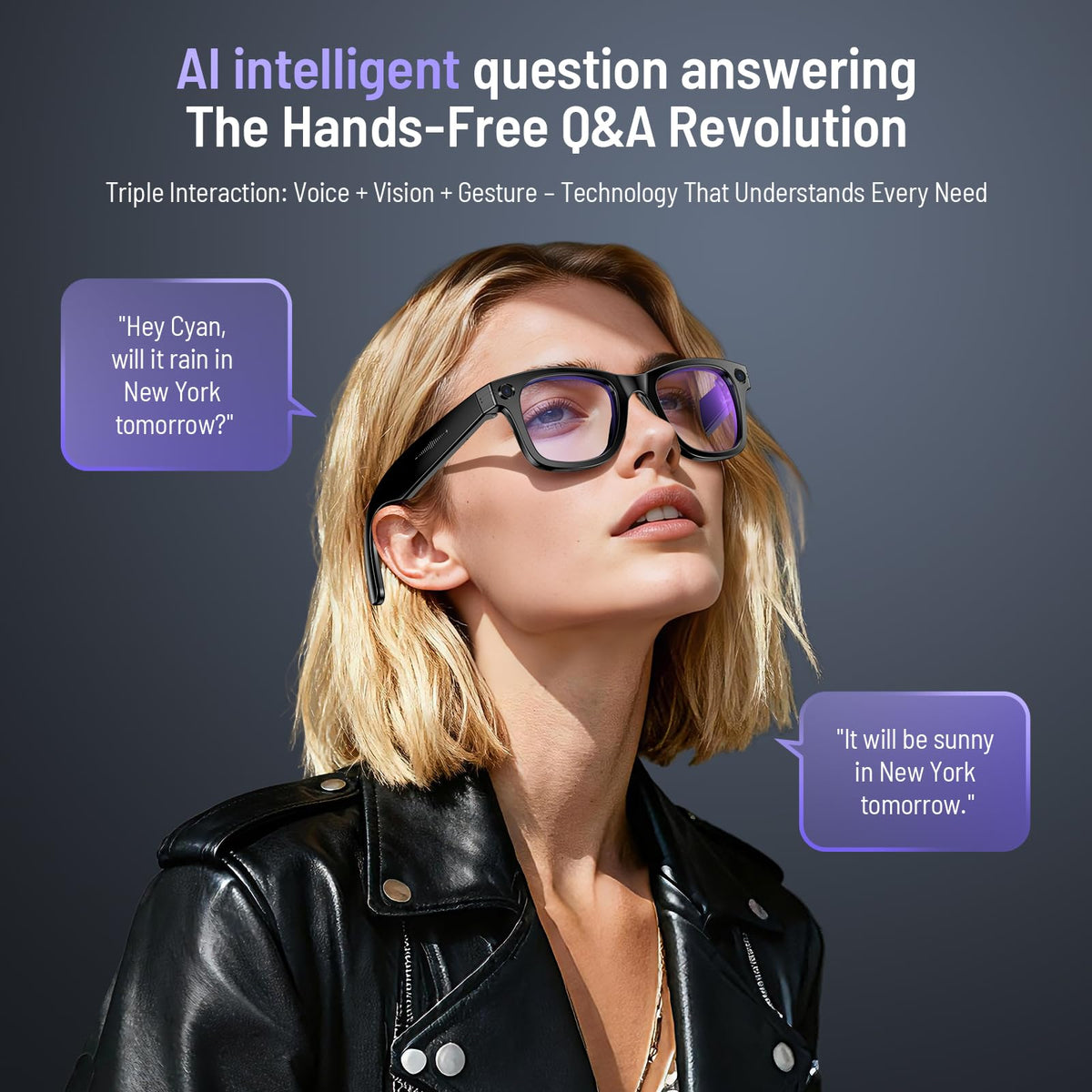 Demabon AI Smart Glasses provide real-time translation for on-the-go conversations