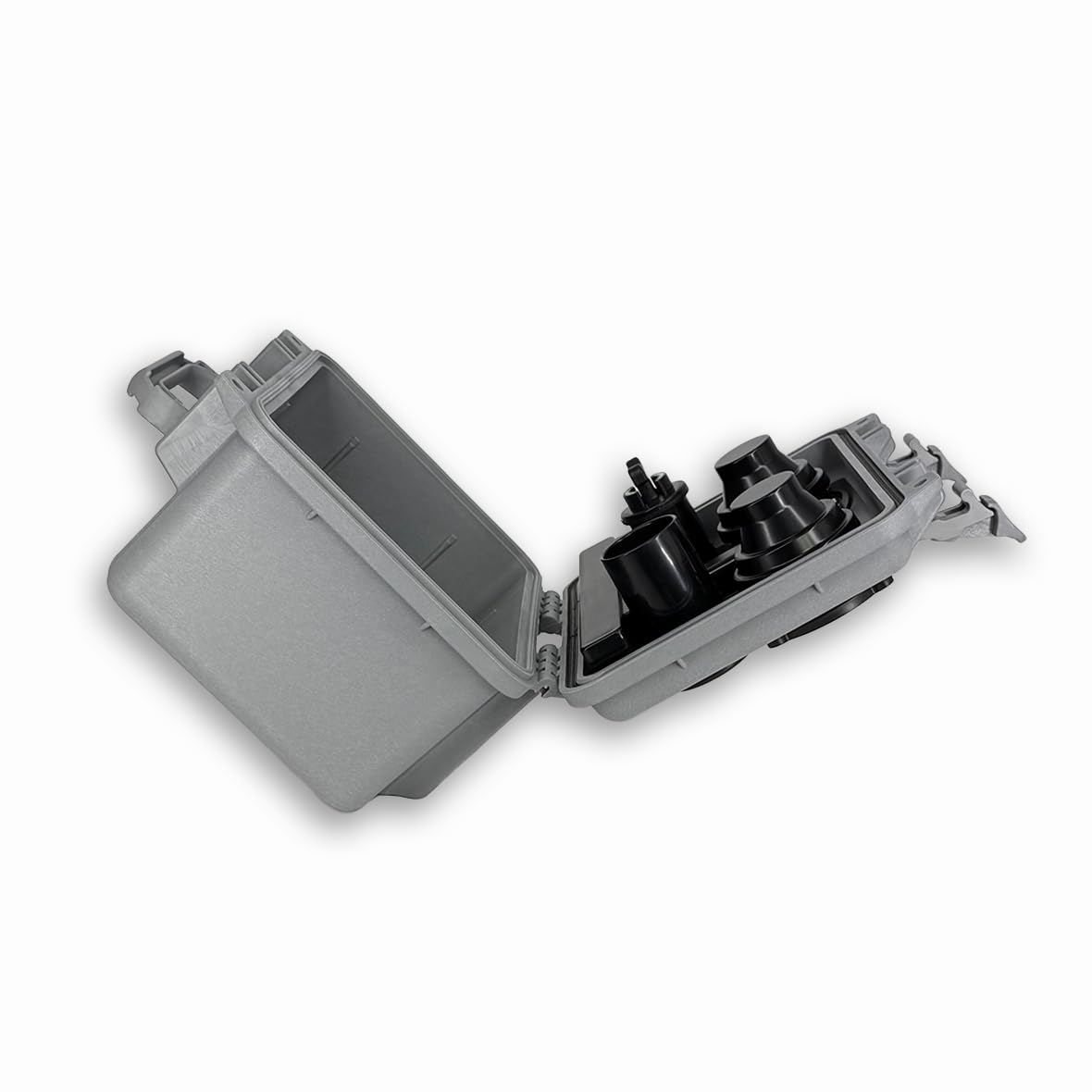 DemerBox DB2 includes internal USB charging to keep devices powered on the go.