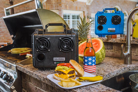 DemerBox DB2 waterproof and portable for rain, sand, and spray