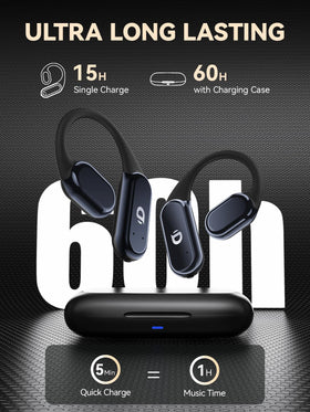 DEMICEA OWS IP68 rating withstands sweat and rain for workouts.