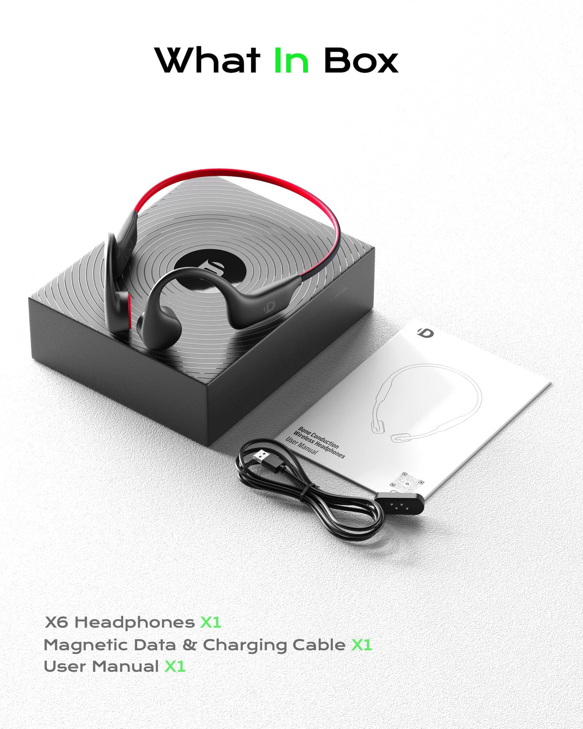DEMICEA packaging with magnetic data cable indicating easy file transfer