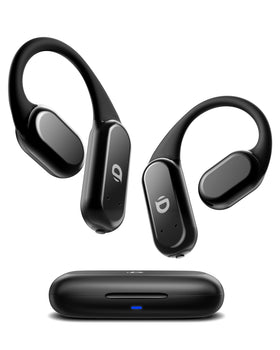 DEMICEA true wireless bone conduction open-ear headphones for private listening and situational awareness.