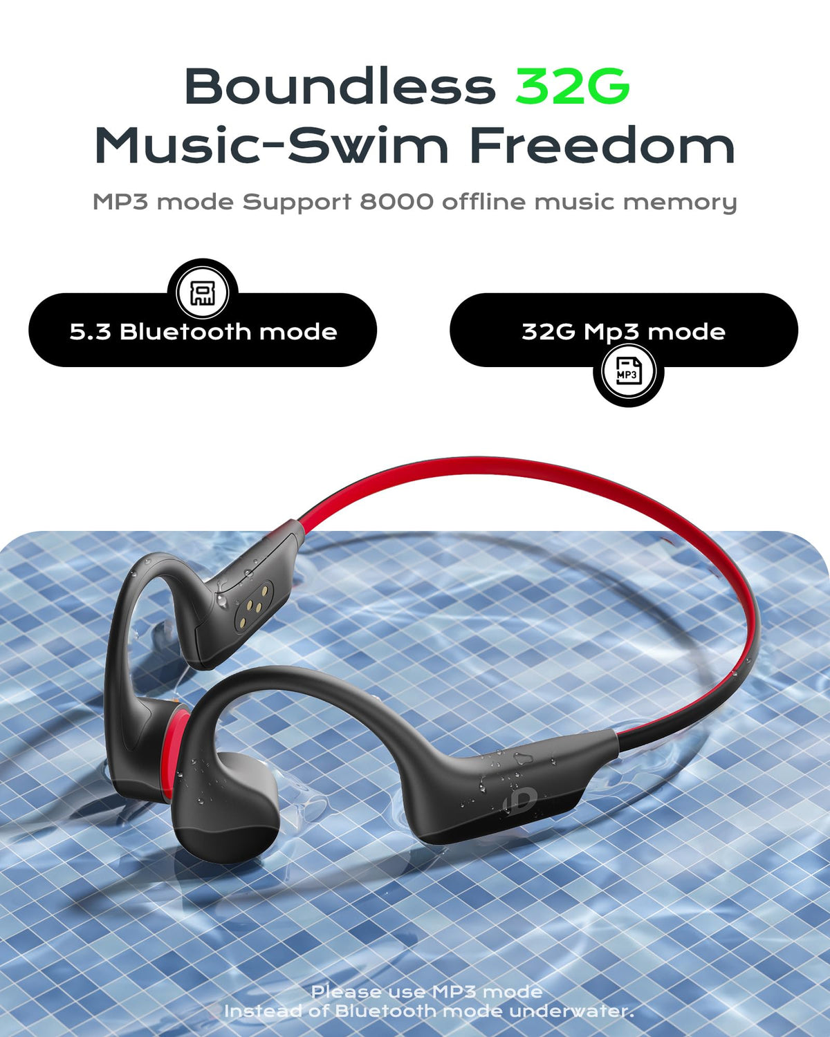 DEMICEA waterproof test in water demonstrating IP68 protection and durability