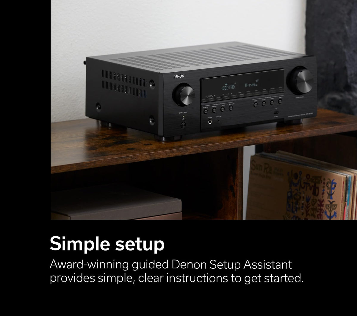 Denon AVR-S670H 4K/120 upscaling enhances legacy content.