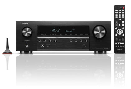 Denon AVR-S670H 8K pass-through for ultra-clear video quality.