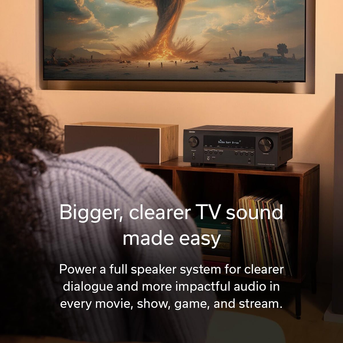 Dolby Atmos and DTS:X playback from Denon AVR-S980H for multi-directional audio
