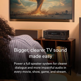 Dolby Atmos and DTS:X playback from Denon AVR-S980H for multi-directional audio