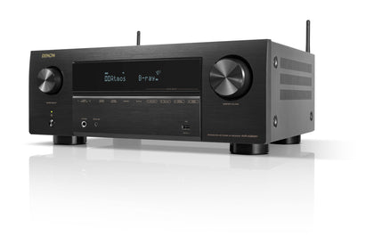 Denon AVR-X2800H front view for immersive surround sound setup