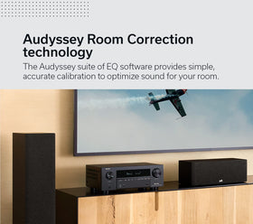Denon AVR-X2800H HEOS wireless streaming for multi-room music