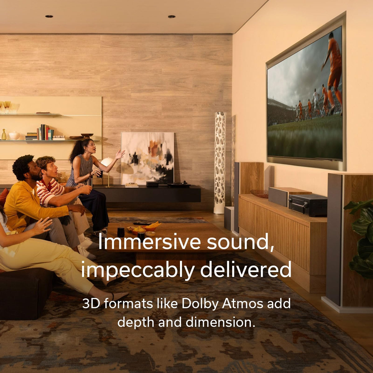 Denon AVR-X2900H connected to Atmos/DTS:X setup for immersive audio