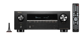 Denon AVR-X2900H front panel with clear controls for quick setup