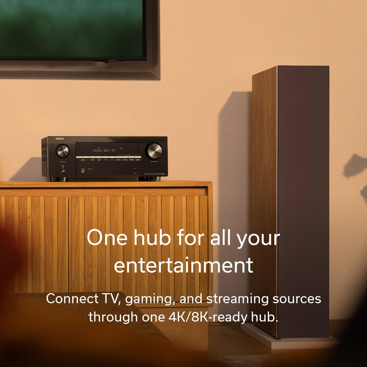Denon AVR-X2900H keeps music flowing via HEOS multi-room streaming