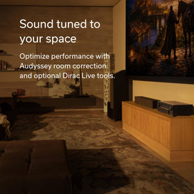 4K/8K upscaling capability of the Denon AVR-X3900H for sharper legacy content