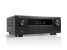 Denon AVR-X4800H front panel view for quick setup and control