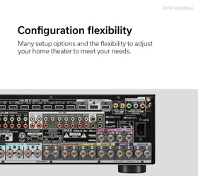 Denon AVR-X6800H gaming mode provides low-latency, smooth visuals.