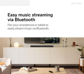 Denon DHT-C210 4K UHD HDMI for high quality video and audio.