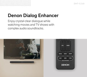Denon DHT-C210 easy setup for quick installation.
