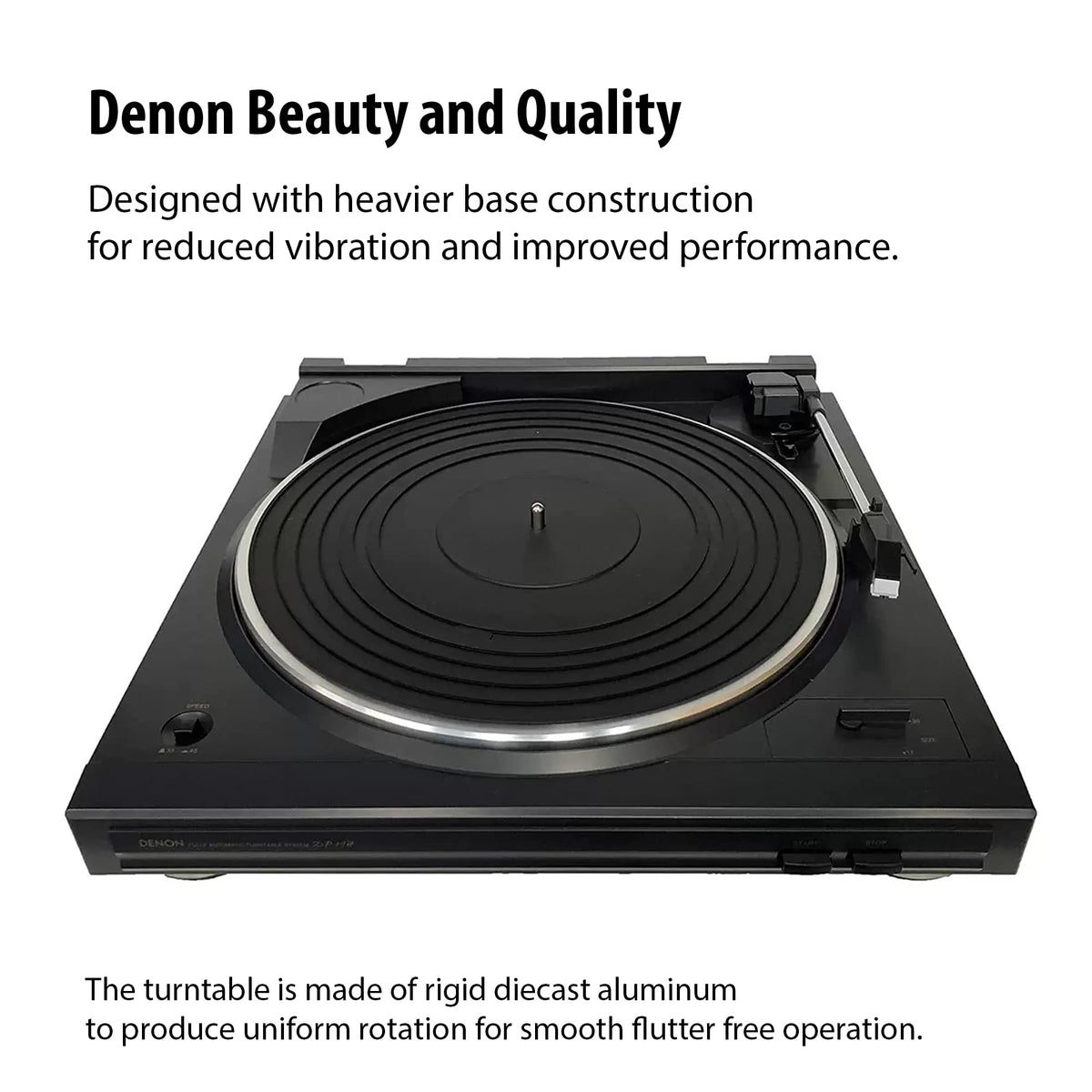 Denon DP-29F included MM cartridge ready to listen