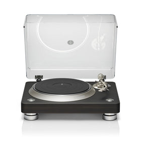 Denon DP-3000NE with S shaped tonearm and removable headshell for cartridge versatility
