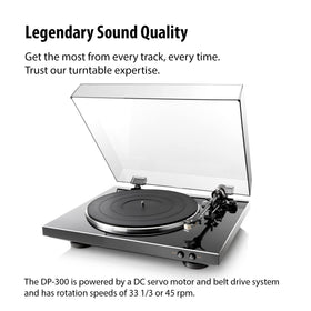 Denon DP-300F automatic-start-stop smoothly cues and returns
