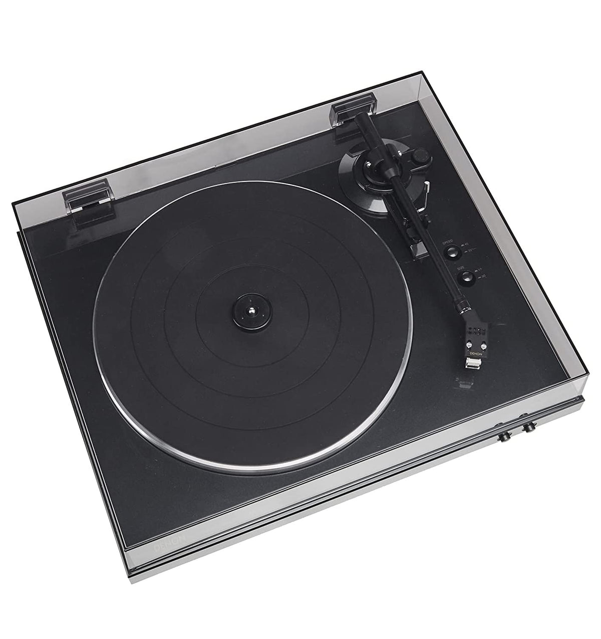 Denon DP-300F manual-lifter allows precise track selection