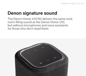 Denon Home 150 NV tweeter detail highlighting clear high frequencies