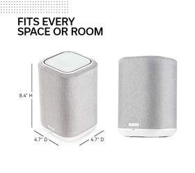 Denon Home 150 side ports highlighting flexible connectivity options