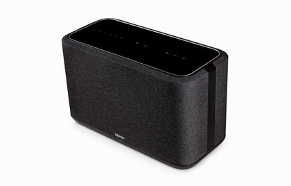 Denon Home 350 front view showing powerful room-filling audio