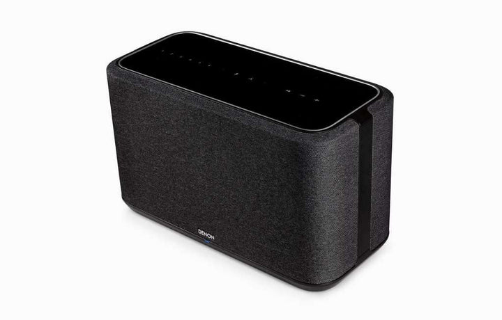 Denon Home 350 front view showing powerful room-filling audio