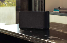 Denon Home 350 playing-spotify demonstrates streaming convenience
