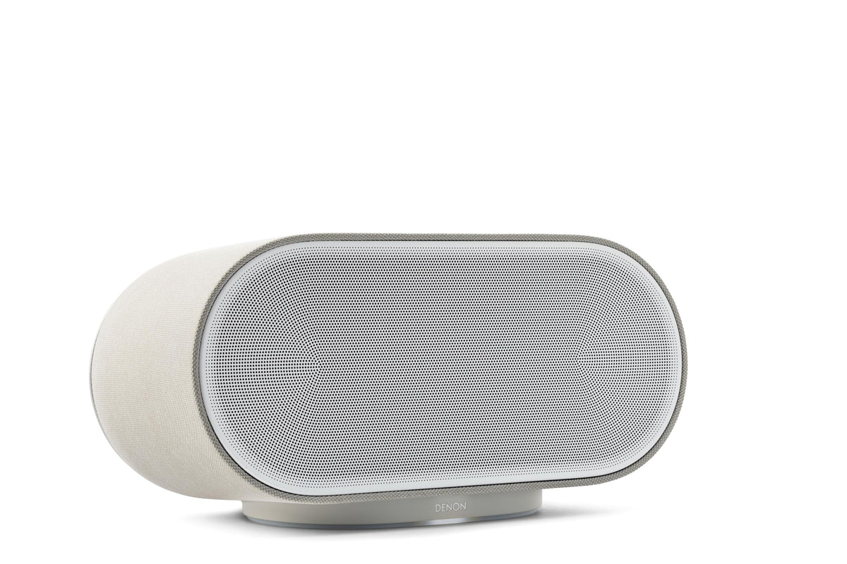 Denon Home 600 front view with sleek design and room-filling audio.