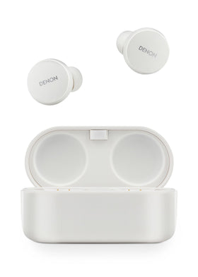 Denon PerL earphones in-ear fit for secure, all-day listening