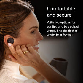 Denon PerL IPX4-rated sweat resistance for workouts