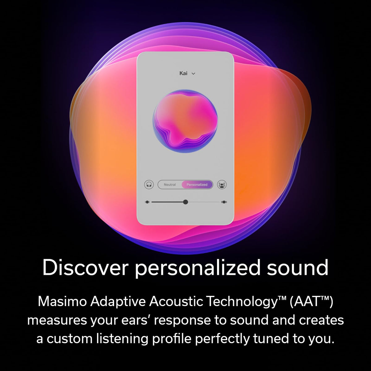 Denon PerL touch controls for hands-free music and calls
