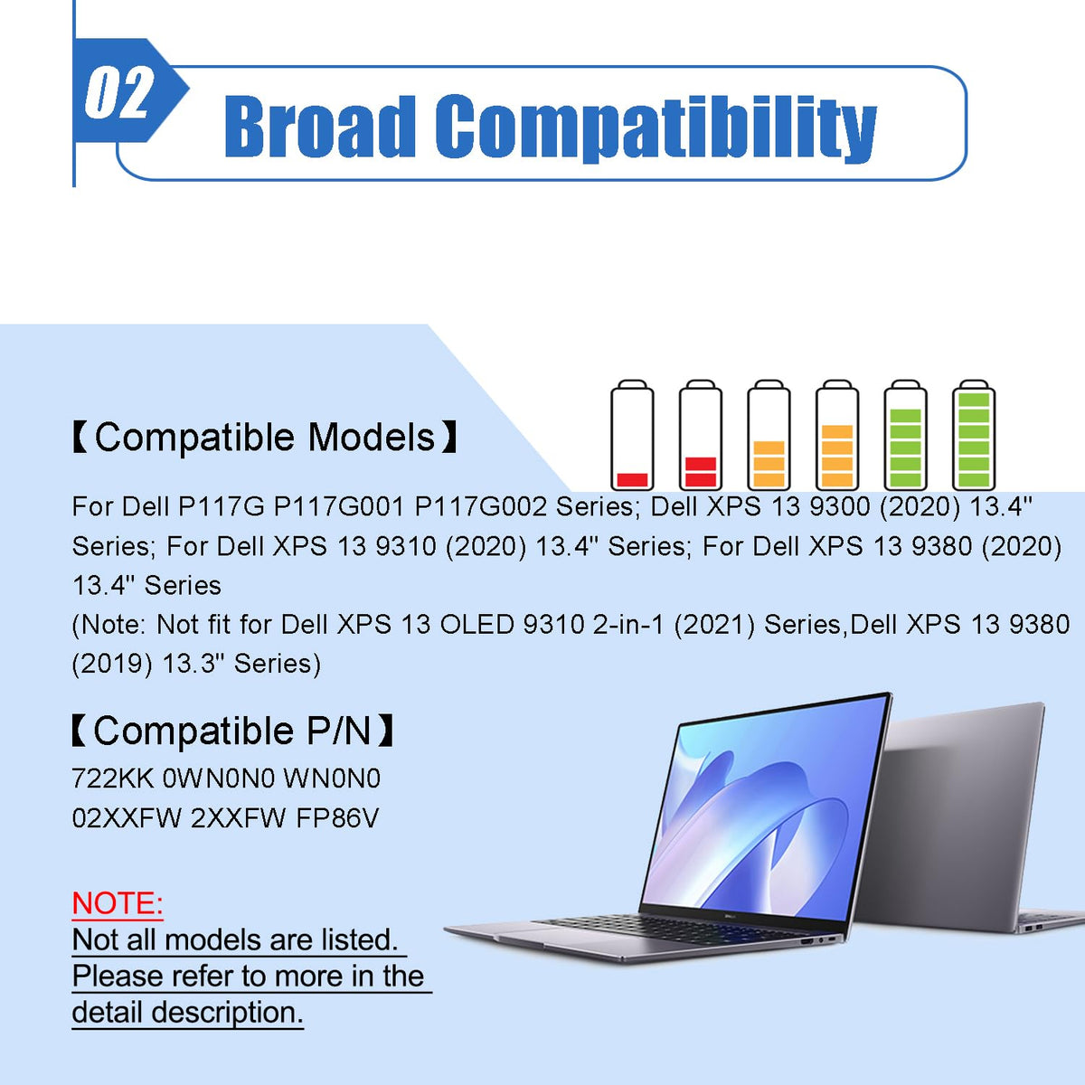 Dentsing 722KK side profile illustrating slim fit inside laptop