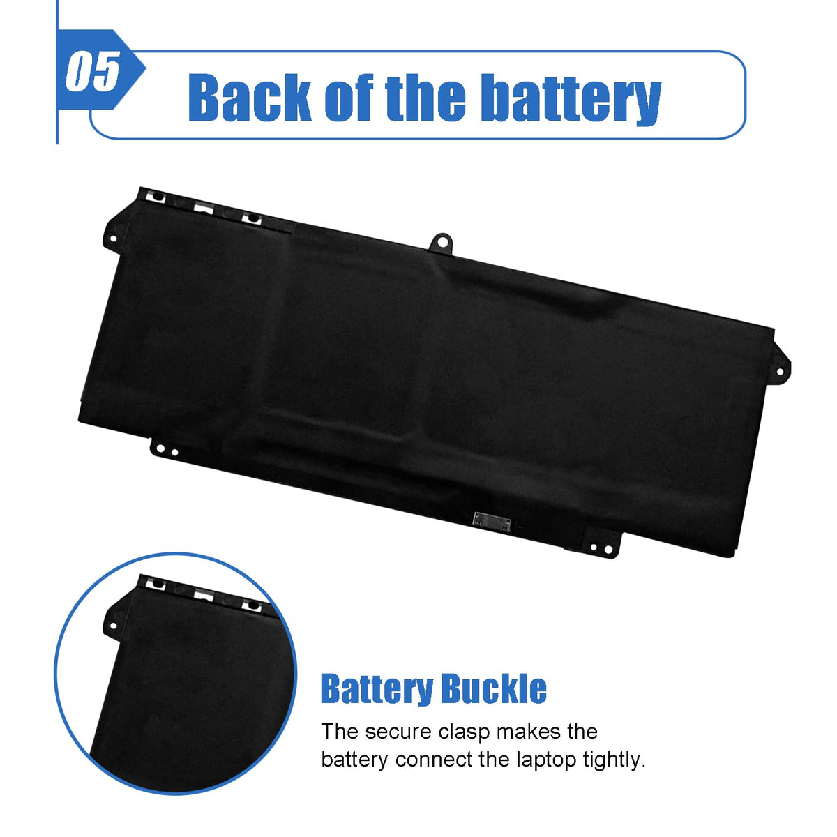 Dentsing battery on a workstation illustrating restored laptop runtime benefit