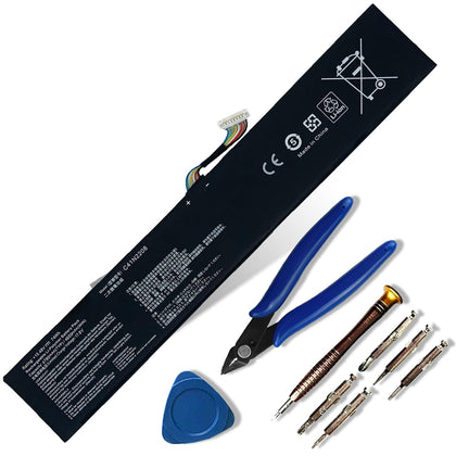 Dentsing battery front view showing clean design and easy replacement benefit