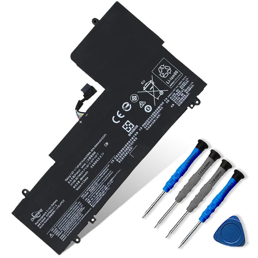 Dentsing L15L4PC2 battery front view showing power-ready design