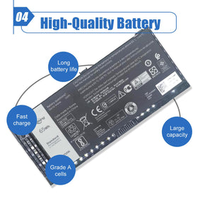 Dentsing N71FM installed in Dell Precision laptop restoring portable power