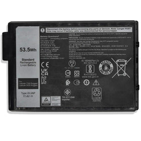 Dentsing XVJNP battery 11.4V 53.5Wh powers Dell Latitude on the go