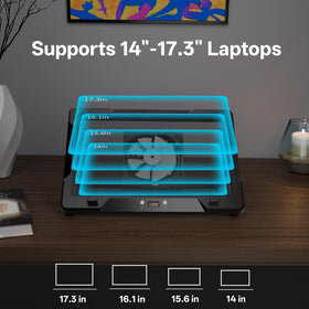 DEPGI control buttons and LEDs for easy fan speed and lighting adjustments