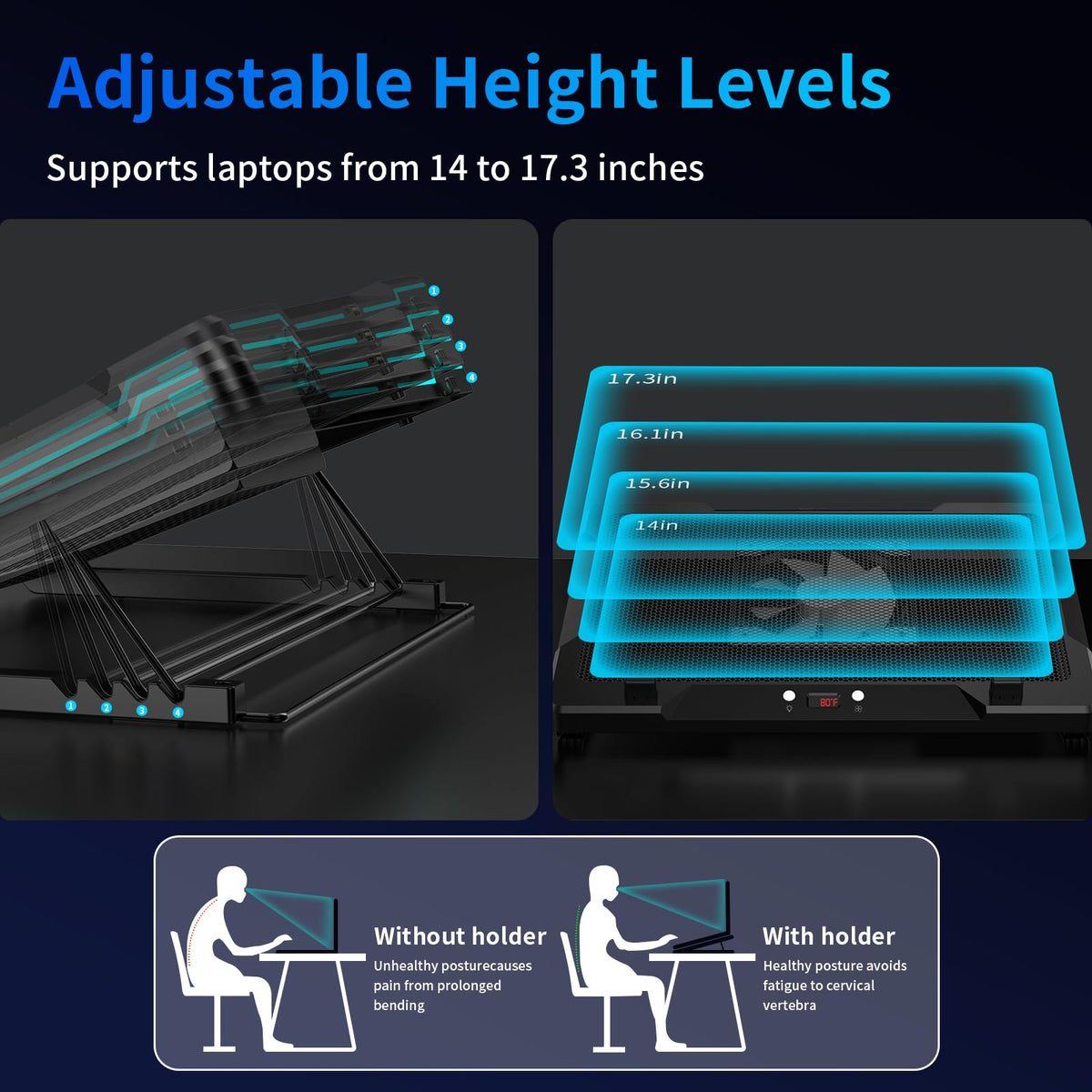 DEPGI underside open-frame detail improving bottom ventilation performance