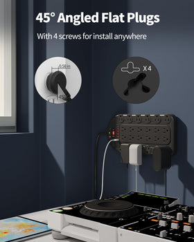 DEPOW in-use on a desk organizing multiple devices neatly