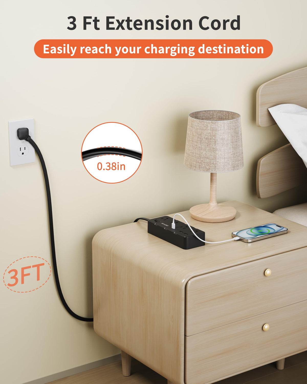 DEPOW features two USB-C ports for flexible fast charging options.
